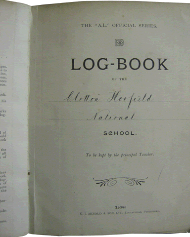 School Log Book PAge